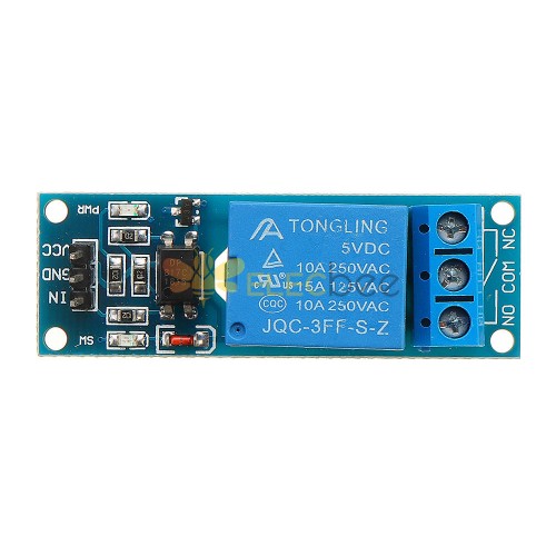 1 Channel 5V Relay Module with Optocoupler Isolation Relay Single-chip ...