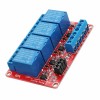 10Pcs DC12V 4-канальный триггер оптопары релейный модуль модуль питания