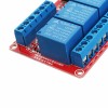 10Pcs DC12V 4-канальный триггер оптопары релейный модуль модуль питания