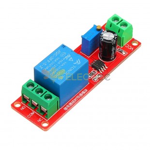 10pcs NE555 Chip Time Delay Relay Module Single Steady Switch Time Switch 12V