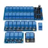 Módulo de relé de 12 v 1/2/4/8/16 canais com optoacoplador para PIC DSP para Arduino - produtos que funcionam com placas Arduino oficiais