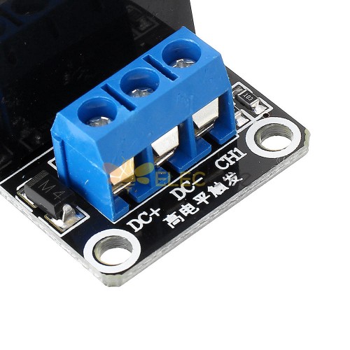 20pcs 1 Channel 5V Solid State Relay High Level Trigger DC-AC PCB SSR ...