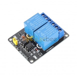 20pcs 2 Channel 5V DC Relay Module Relay Drive Module Control Board