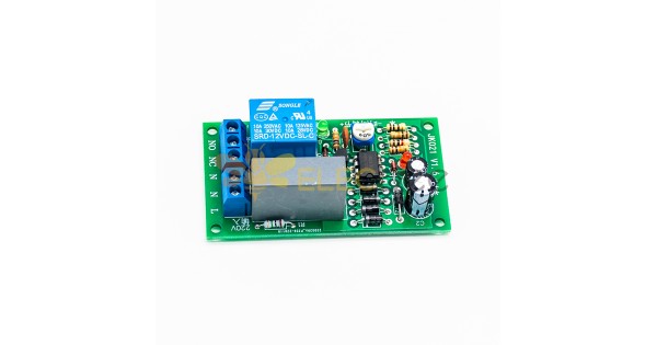 220v 10a 2200w Delay Relay Module Power On Delay Disconnect Circuit Board Corridor Switch 4512