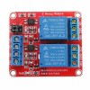 24-V-2-Kanal-Pegel-Trigger-Optokoppler-Relaismodul-Netzteilmodul für Arduino