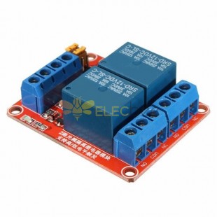 3Pcs 12V 2 Channel Relay Module With Optocoupler Support High Low Level Trigger