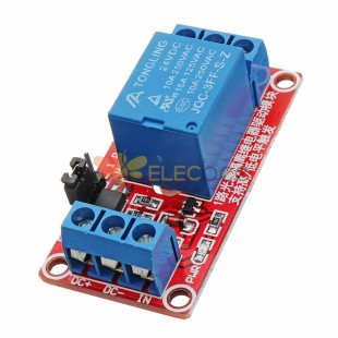 3Pcs 24V 1 Channel Level Trigger Optocoupler Relay Module