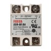 3Pcs 80A SSR-80DA Твердотельный релейный модуль DC к выходу AC 24V-380V