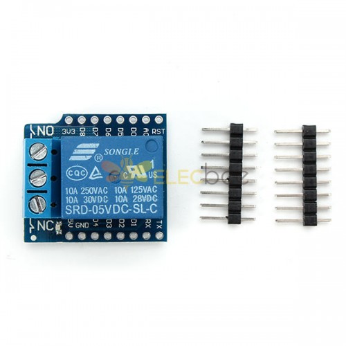 3Pcs DC 5V 1CH Релейный щит V2 Версия 2 для WEMOS D1 Mini ESP8266 Wi-Fi модуль