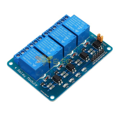 3pcs 24V 4 Channel Relay Module PIC DSP MSP430