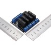 4-канальный релейный модуль постоянного тока 12 В, твердотельный триггер высокого и низкого уровня 240V2A для Arduino high level