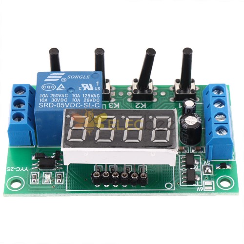 12V LED automatización temporizador Control interruptor relé