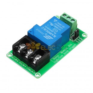 Module de relais d'isolation optocoupleur 5V 1 canal 30A prend en charge le commutateur de déclenchement de niveau haut et bas