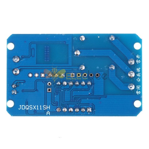 Relais de Minuterie Module de Relais Temporisé Programmable Contrôle  d'automatisme Réglable Affichage LED 5V 0.1s-99min