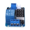 5V Trigger Time Delay Relay Module with LED Digital Display 0-999s 0-999min 0-999H Work-delay/Delay-work