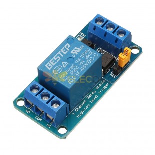 5pcs 1 Channel 5v Relay Module High And Low Level Trigger