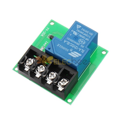 5pcs 1CH 12V 30A Relay Module High Power Relay Control Board Single Switch