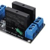 5pcs 2 Channel DC 12V Relay Module Solid State Low Level Trigger 240V2A for Arduino