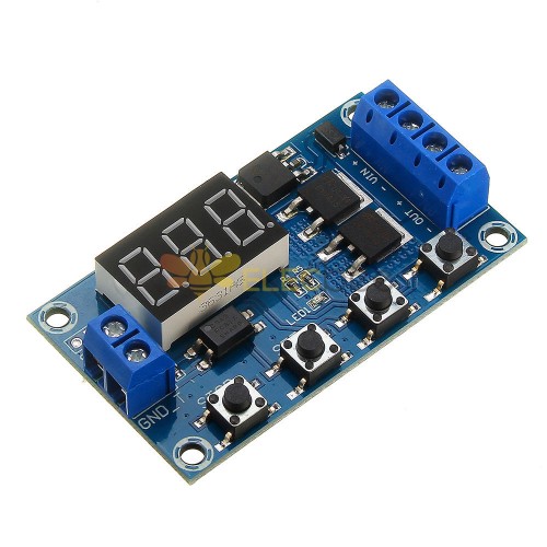 5pcs XY-J04 Trigger Cycle Time Delay Switch Circuit Double MOS Tube Control Board Relay Module