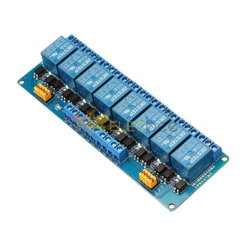 8 Channel 24V Relay Module High And Low Level Trigger for Arduino ...