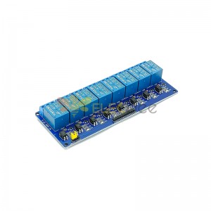 Módulo de relé de 8 canais 3,3 V Optoacoplador Driver Placa de controle de relé de baixo nível para Arduino