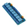 8-канальный релейный модуль 5 В с триггером высокого и низкого уровня для Arduino — продукты, которые работают с официальными платами Arduino