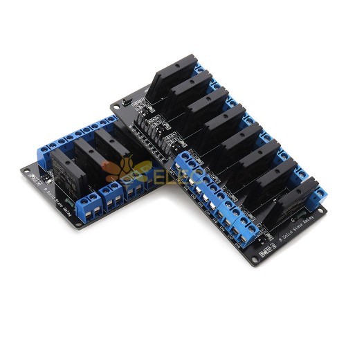 8 Channel DC 24V Relay Module Solid State High and low Level Trigger 240V2A