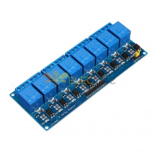 مرحل 8 قنوات بجهد 12 فولت مع وحدة ترحيل عزل Optocoupler لـ Arduino - المنتجات التي تعمل مع لوحات Arduino الرسمية