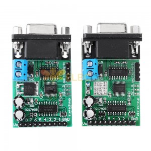 8-Kanal RS232 TTL232 IO Control Switch Board Com DB9 Serial Port für Latch-Verzögerungs-Relaismodul