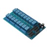 16 Channel 24V Relay Module LM2596 With Optocoupler Protection Low Level Trigger For Auduino