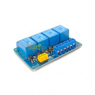 4 Channel 24V Relay Module High And Low Level Trigger For