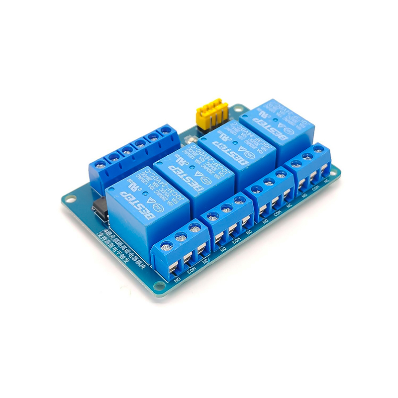 4 Channel 24V Relay Module High And Low Level Trigger For