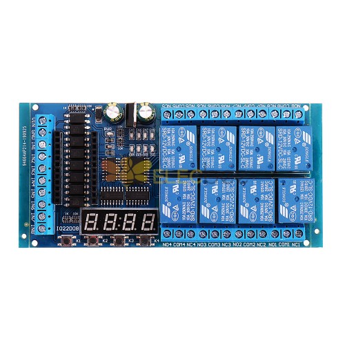 DC 12V 8 Channel Pro mini PLC Board Relay Shield Module Multifunction ...