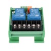 DC 5V 12V 24V 2 canali 30A modulo relè trigger di livello alto e basso PLC modulo di controllo automatico 24V