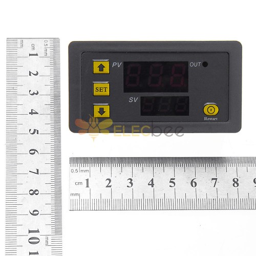 Geekcreit® W3230 DC 12V / AC110V-220V 20A LED Digitaler Temperaturregler  Thermostat Thermometer Temperaturregler Schalter Sensor Meter
