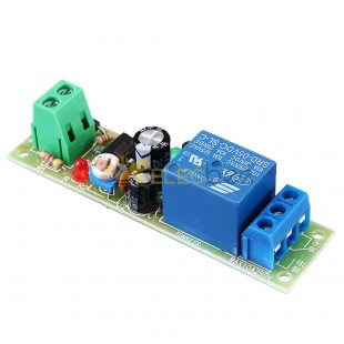 JK-02 5V 0-200S Power-on On Delay Automatically Disconnects Timer Relay Module NE555