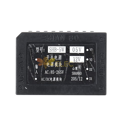 SHB-5W AC 85-265V to DC 12V 5W AC-DC Изолированный импульсный модуль питания Power Step Down Buck Regulator