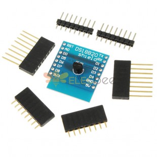 10Pcs DS18B20 Module For D1 Mini DS18B20 Temperature Measurement Sensor Module