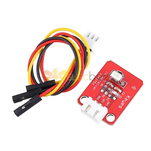 10 件 1838T 红外传感器接收器模块板遥控器红外传感器带电缆用于 Arduino