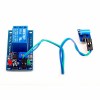 10pcs 5V Normally Closed Vibration Sensor Module Plus Relay Module 2-in-1 Module AlTriggered Vibration Module