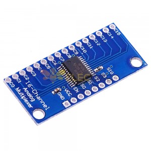 10 adet ADC CMOS CD74HC4067 16CH Kanal Analog Dijital Çoklayıcı Modülü Kurulu Sensör Kontrolörü