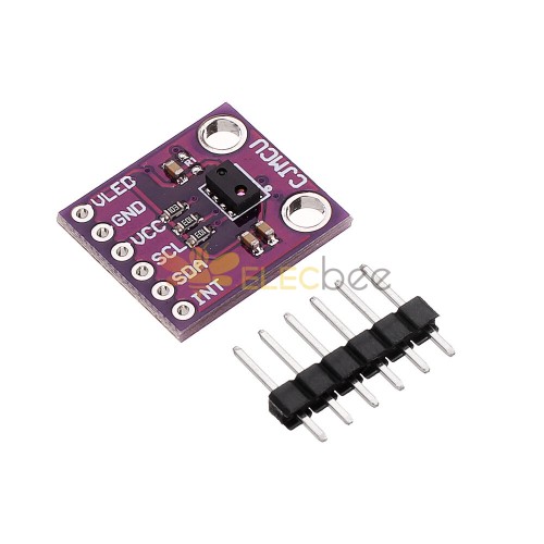 10 Stück -3216 AP3216 Abstandssensor, lichtempfindlicher Tester, digitales optisches Durchfluss-Näherungssensormodul für Arduino – Produkte, die mit offiziellen Arduino-Boards funktionieren
