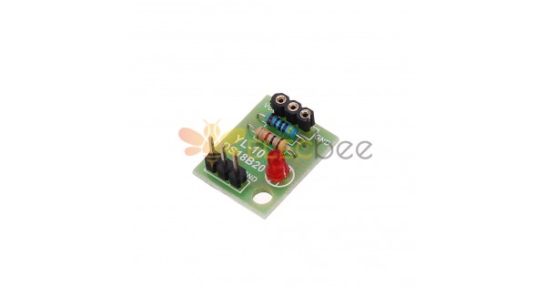 Modulo sensore di temperatura DS18B20 10 pezzi Modulo di misurazione della  temperatura senza chip Kit elettronico fai-da-te Geekcreit per Arduino 