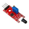 10 件 KY-026 火焰傳感器模塊紅外傳感器探測器溫度檢測適用於 Arduino