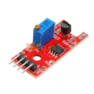 10 Uds KY-036 módulo de Sensor de interruptor táctil de Metal Sensor táctil humano para Arduino