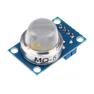 10pcs MQ-5 Gaz Liquéfié/Méthane/Coal Gas/LPG Gas Sensor Module Shield Liquéfié Électronique pour Arduino - produits qui fonctionnent avec les cartes officielles Arduino