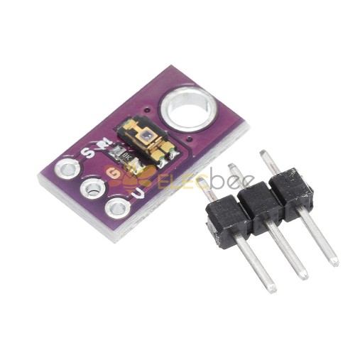 10pcs TEMT6000 Ambient Light Sensor Module Visible Ambient Light Intensity Detection For Smart Home