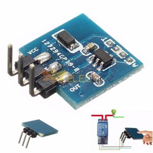 Arduino用の10個のTTP223Bデジタルタッチセンサー静電容量式タッチスイッチモジュール