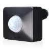 Segurança 120° Sensor de movimento infravermelho PIR Detector de luz LED para montagem externa na parede