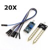 20Pcs Soil Hygrometer Humidity Detection Module Moisture Sensor